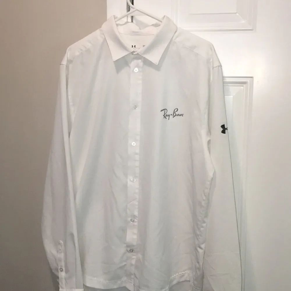 New Under Armour Ray-Ban sunglasses LS white shirt
